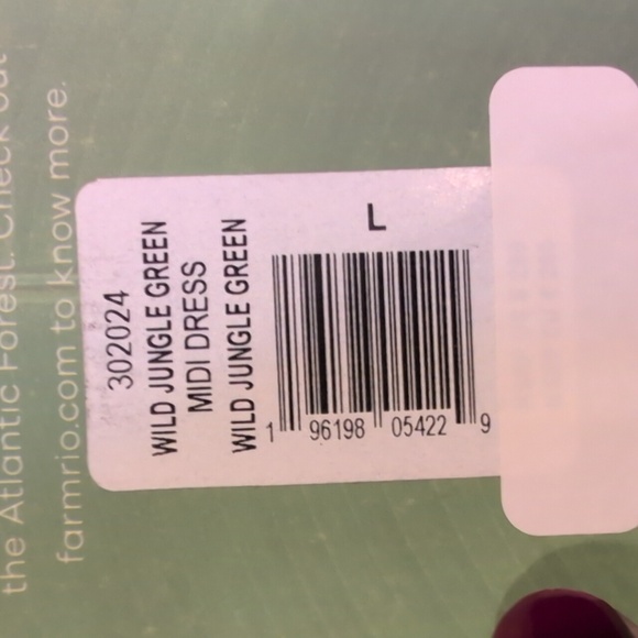 NWT Farm Rio Floral Ruffle Maxi Dress - Picture 7 of 7